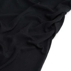 Prénatal zwangerschapsrok rib knielengte effen zwart