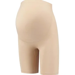 Prénatal zwangerschapsshort seamless lang   beige