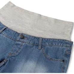 Prénatal zwangerschapsshort kort  blauw