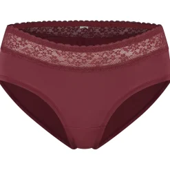 Prénatal zwangerschapsslip effen rood