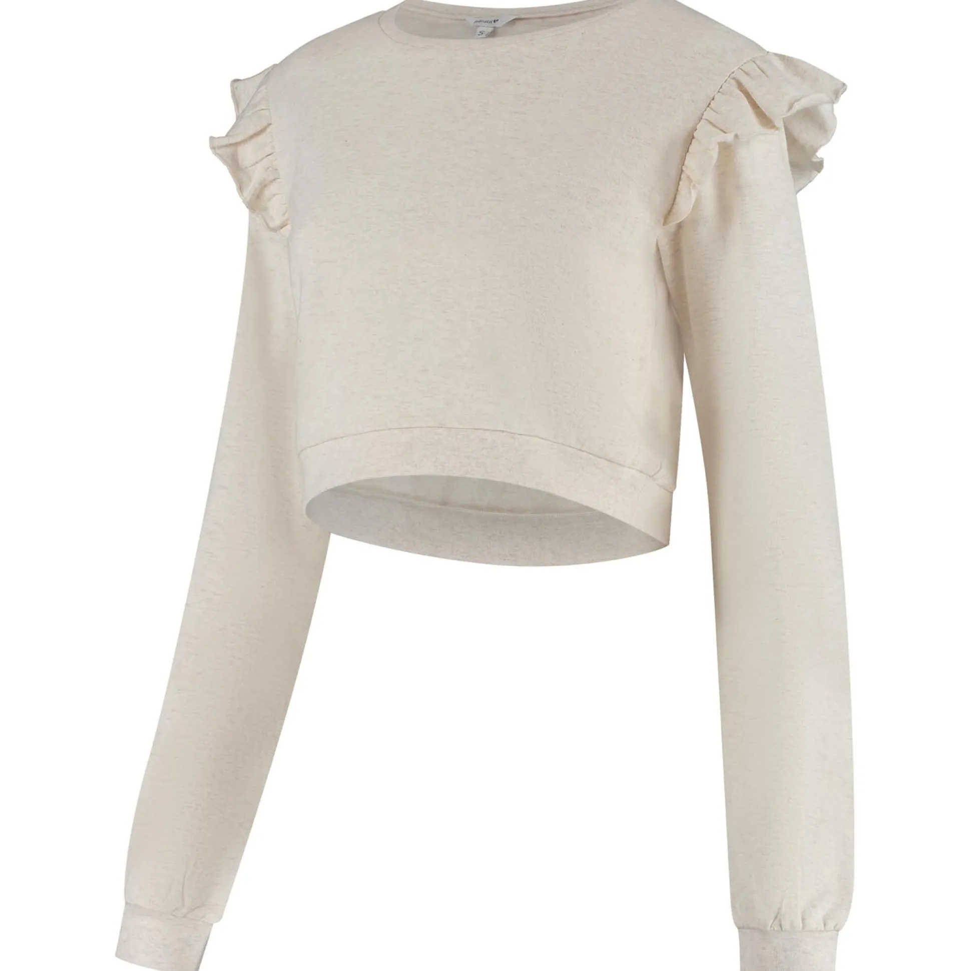 Prénatal zwangerschapssweater lange mouwen effen beige