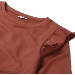 Prénatal zwangerschapssweater lange mouwen effen rood