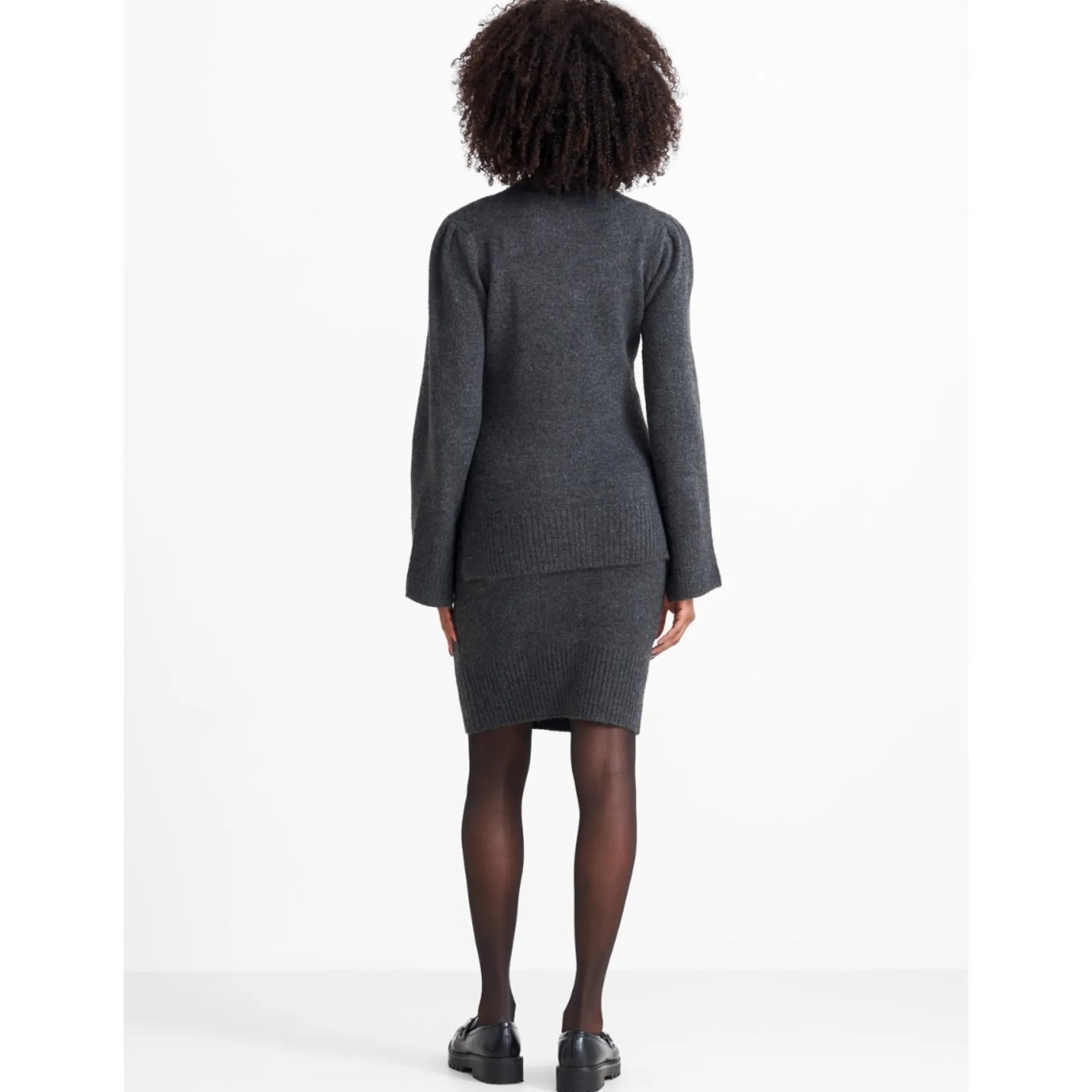 Prénatal zwangerschapstrui & rok grijs