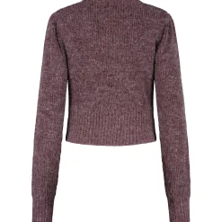 Prénatal zwangerschapsvest lange mouwen effen paars