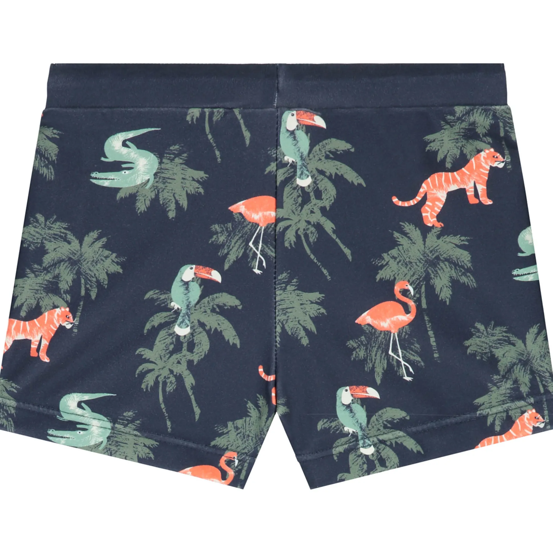 Prénatal zwemboxer dieren all over print blauw