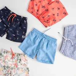 Prénatal zwemshort palmbomen all over print oranje