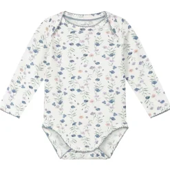 Préntal romper poppy bloem wit