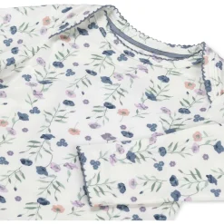 Préntal romper poppy bloem wit