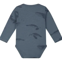 Préntal romper schildpad blauw