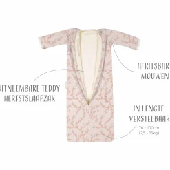 Puckababy 4 seizoenen slaapzak Blossom Pink