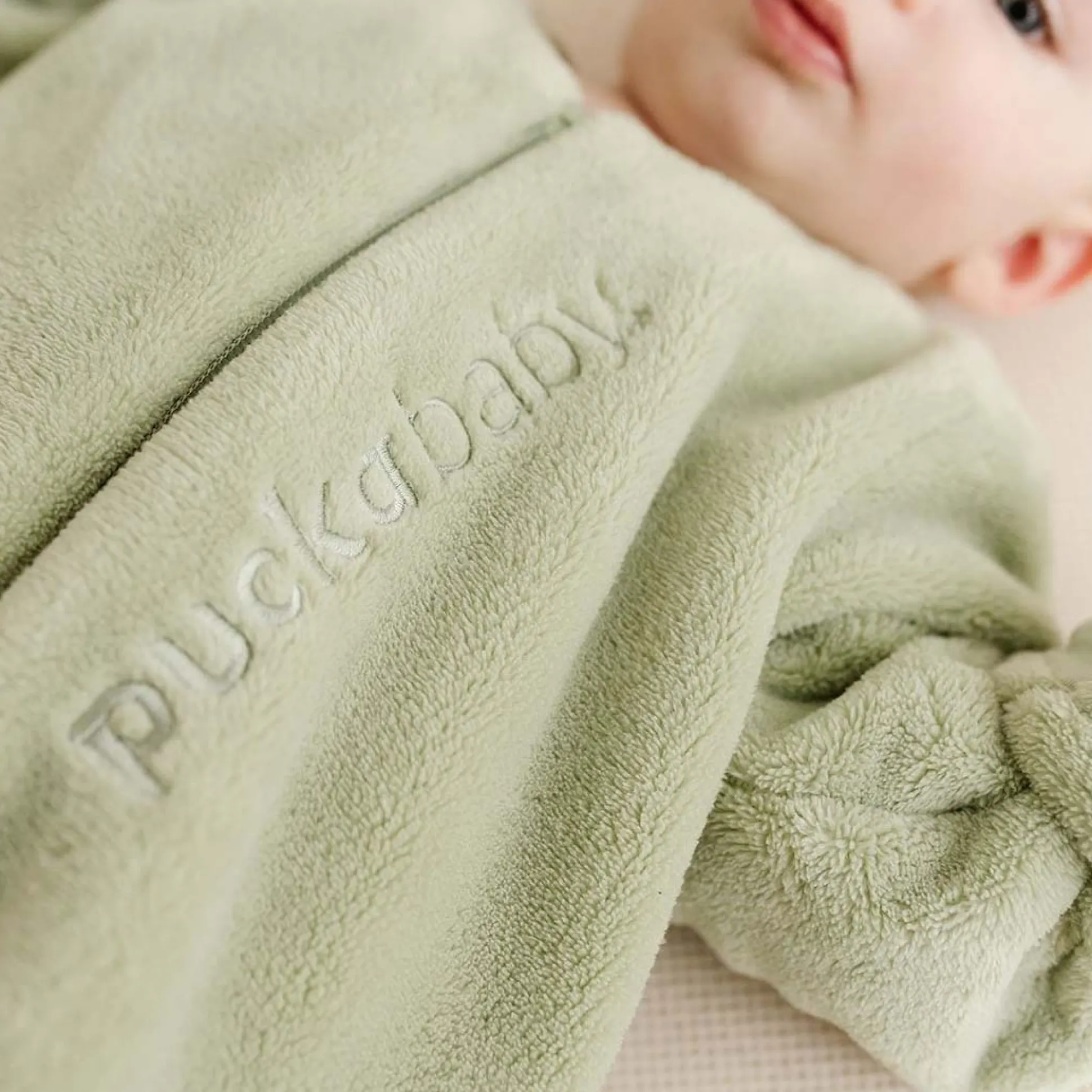 Puckababy 4 seizoenen slaapzak Olivegreen