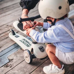 Scoot and Ride Highwaykick 1 loopfiets en step Light Sand Brown