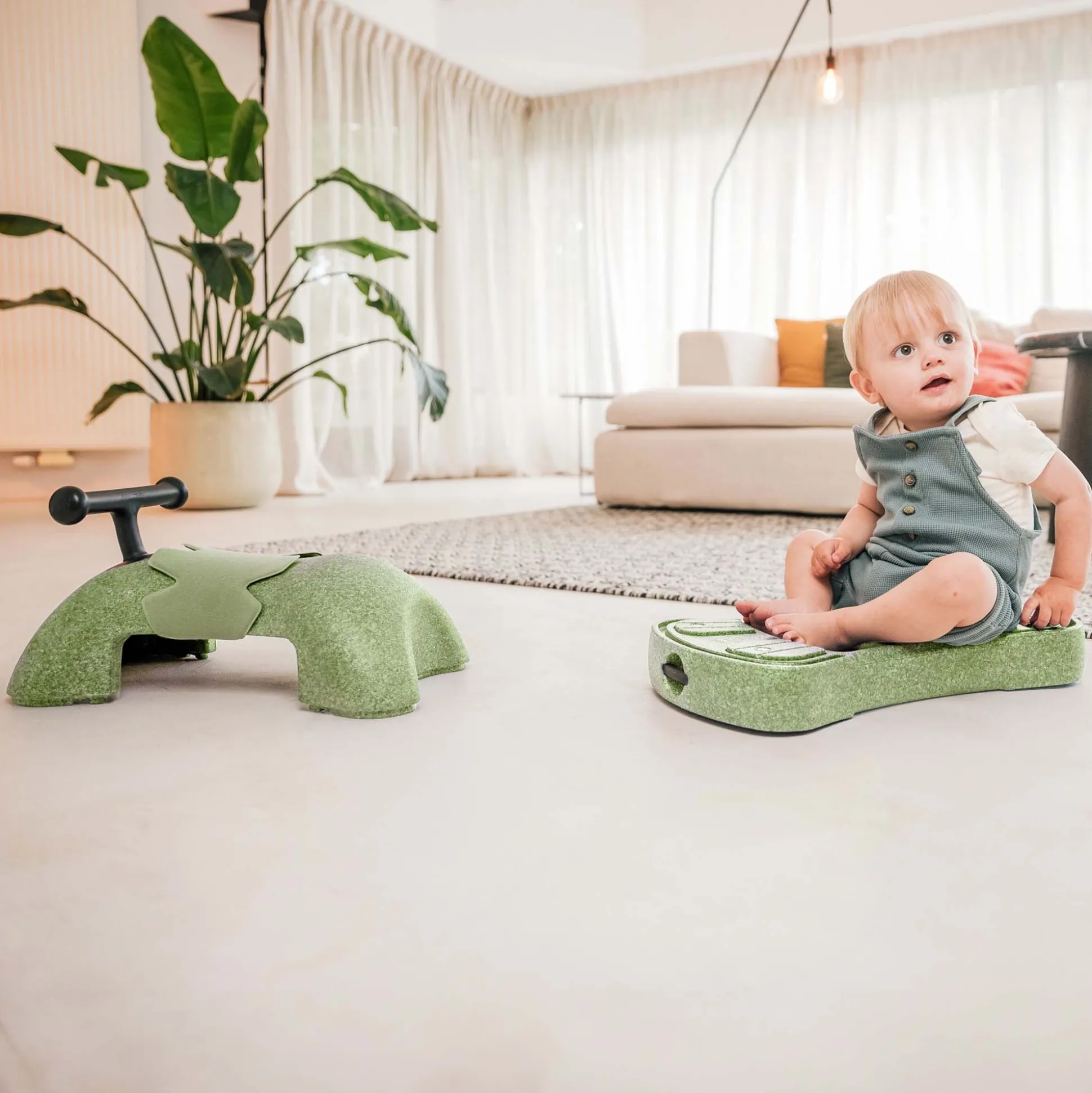 Scoot and Ride My First babywalker Olivegreen