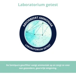 Sentipure Luieremmer geurfilter 1 pack wit