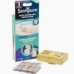 Sentipure Luieremmer geurfilter 3 pack wit