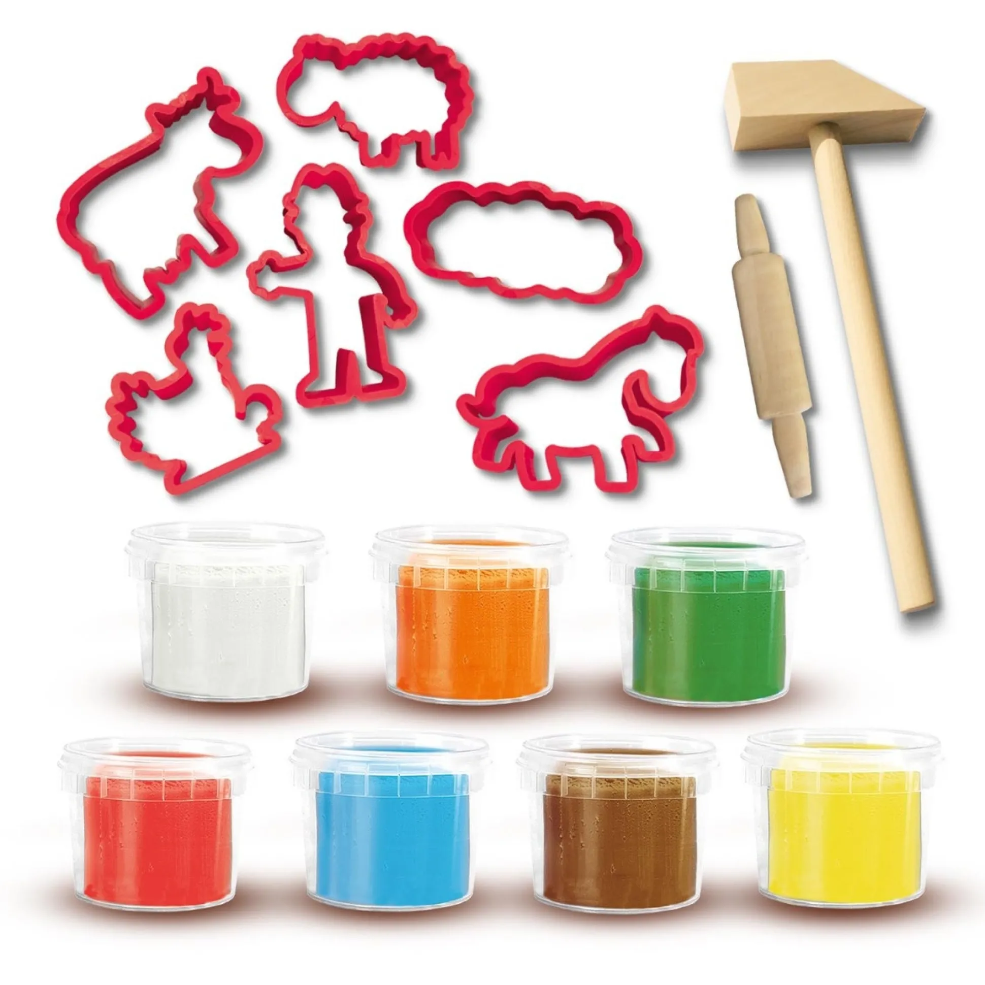 SES My First - Klei mega set met tools Multi