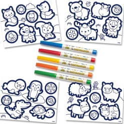 SES My First - Stickers kleuren Multi