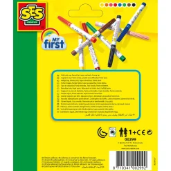 SES My First babymarkers - 8 viltstiften Multi