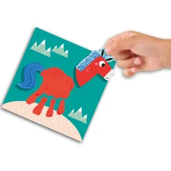 SES My First vingerverf handafdruk dieren Multi