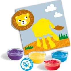 SES My First vingerverf handafdruk dieren Multi