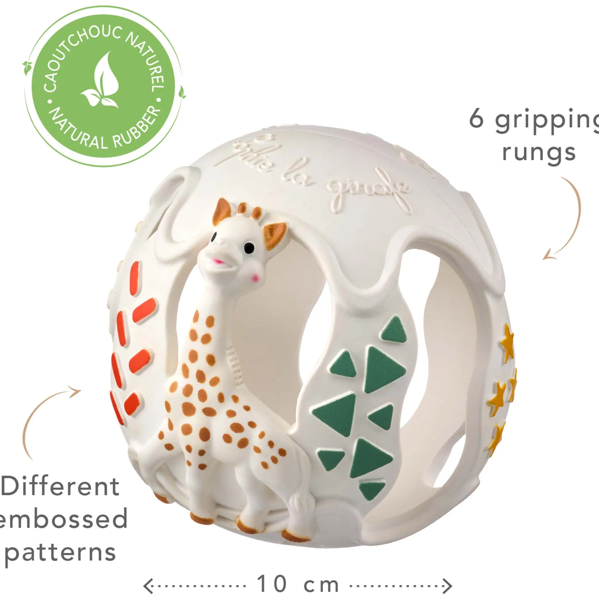 Sophie de Giraf Bijtbal wit