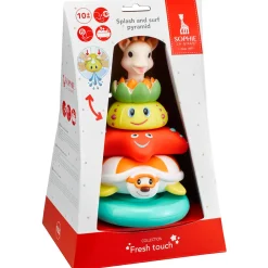 Sophie de giraf Splash en Surf piramide Multi