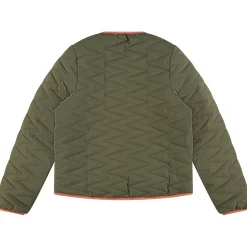 Stains & Stories jas lange mouwen panterprint bruin