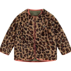 Stains & Stories peuter jas lange mouwen meerkleurig groen