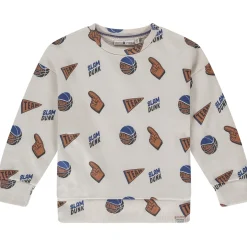 Stains & Stories peuter sweater lange mouwen all over print multi