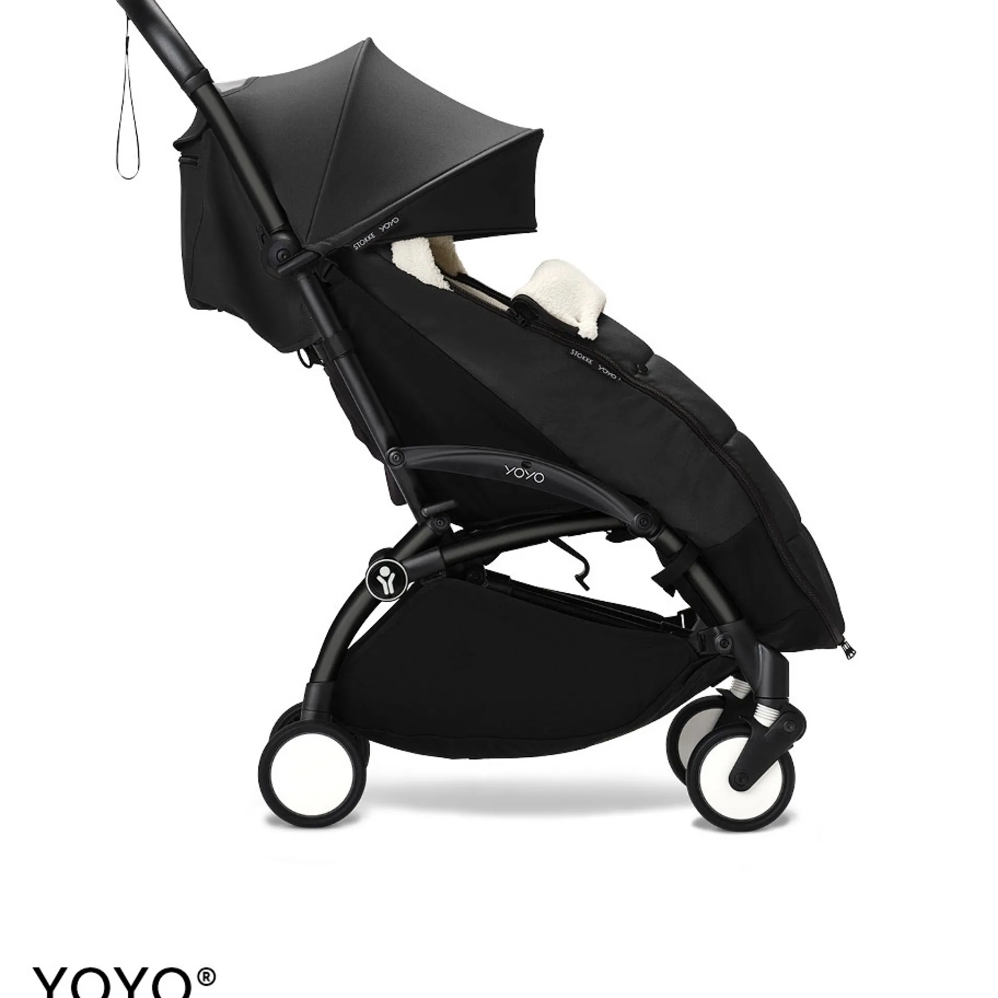 Stokke Yoyo voetenzak Black