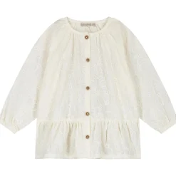 Sweet Petit baby blouse Izza lange mouwen effen wit