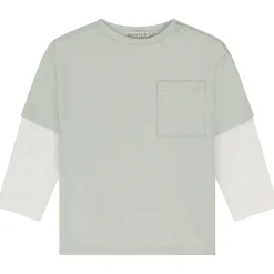 Sweet Petit baby shirt lange mouwen meerkleurig groen