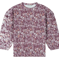 Sweet Petit baby sweater mira lange mouwen bladeren multi