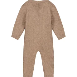 Sweet Petit Mini boxpakje lange mouwen effen bruin