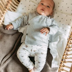 Sweet Petit Mini broek  all over print wit