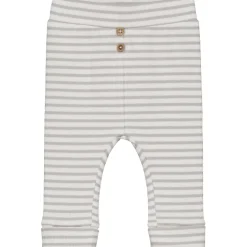 Sweet Petit Mini broek rib  strepen grijs