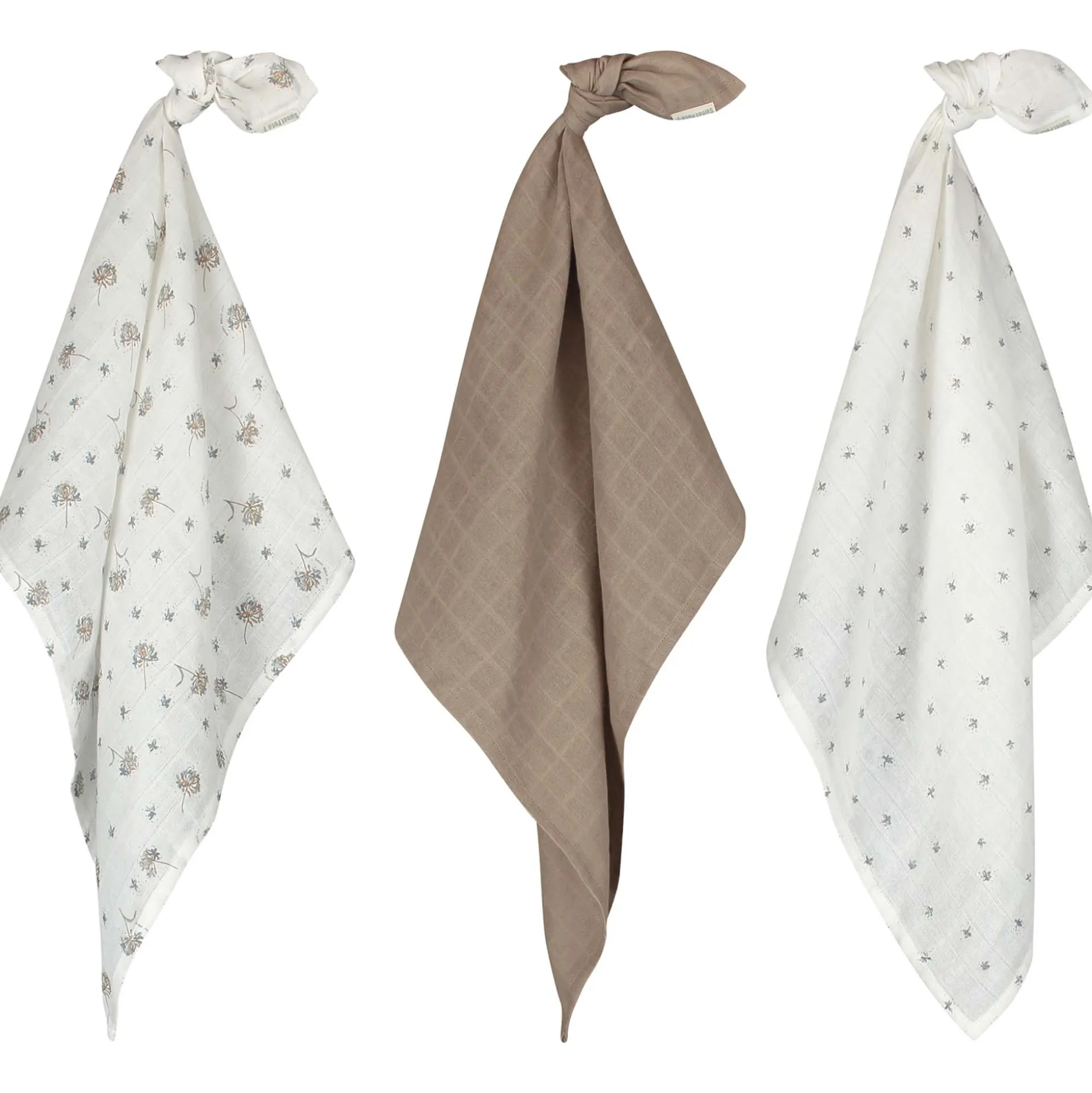 Sweet Petit Mini hydrofiele luiers 3 stuks beige