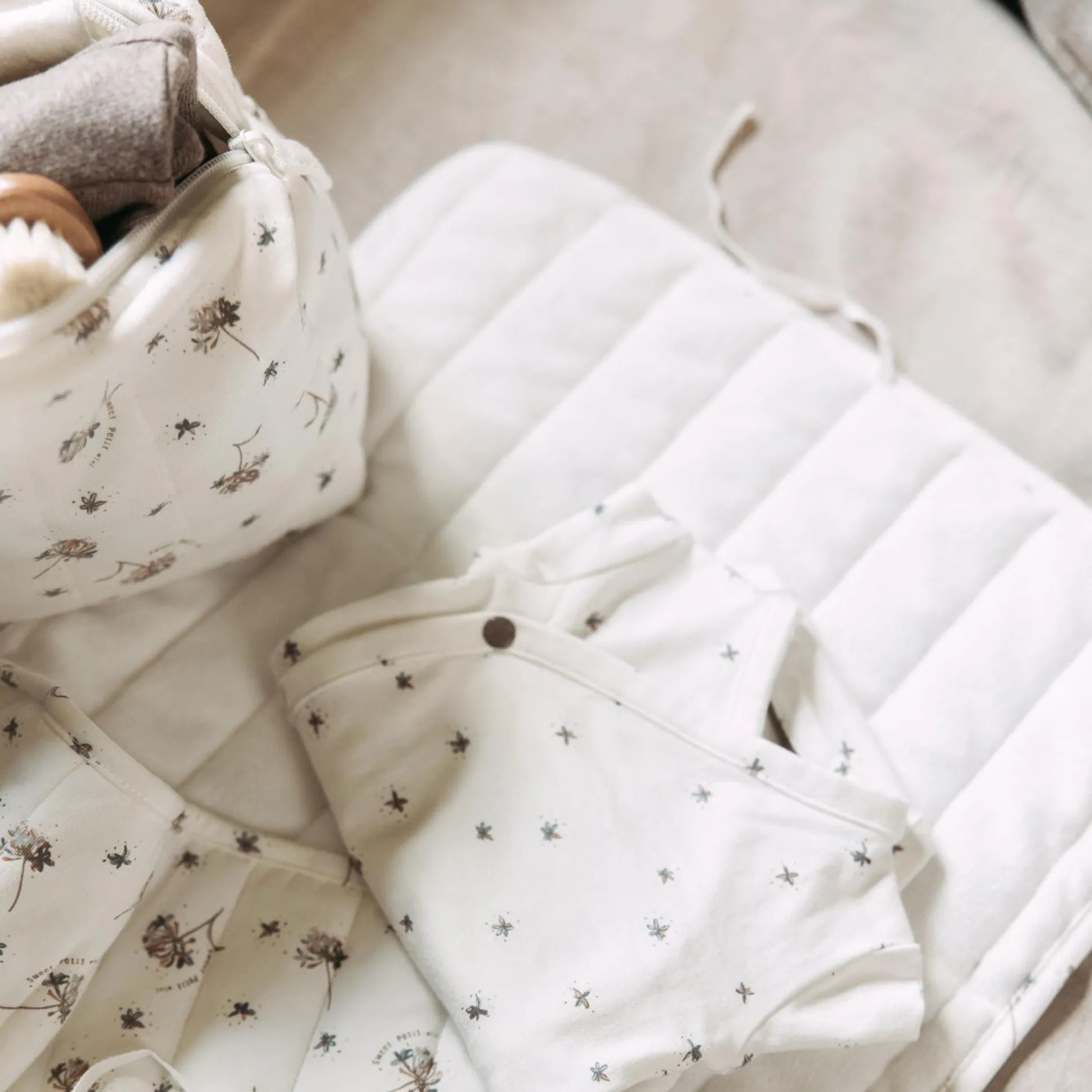 Sweet Petit Mini luieretui Ivory White