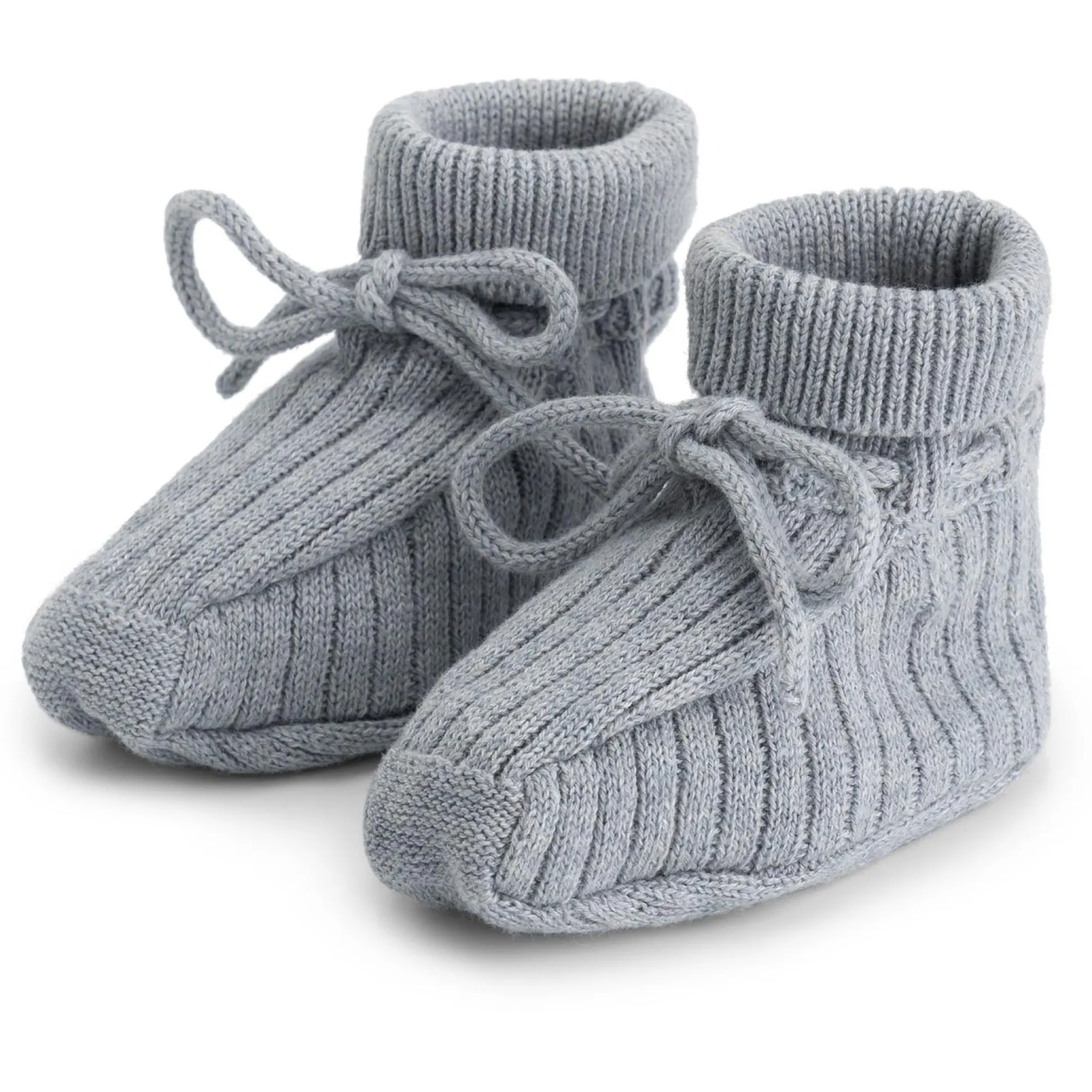 Sweet Petit Mini slofjes grijs