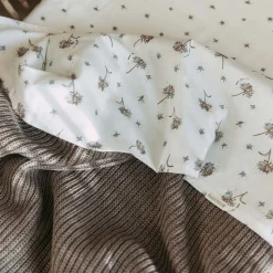 Sweet Petit Mini wiegdeken bruin