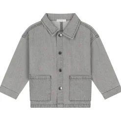 Sweet Petit peuter blouse Zeb lange mouwen effen grijs