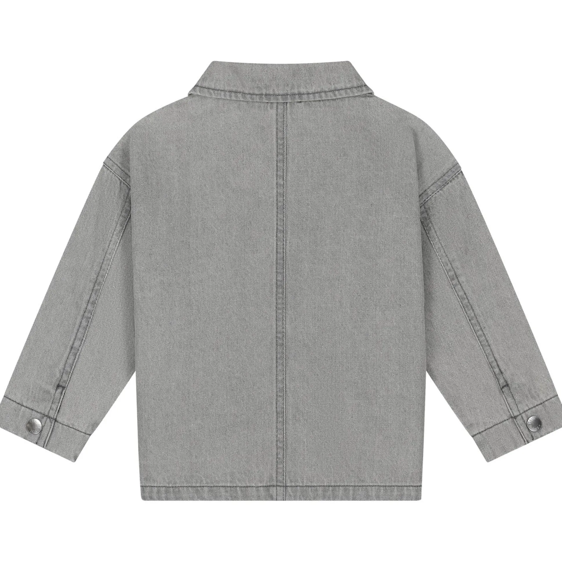 Sweet Petit peuter blouse Zeb lange mouwen effen grijs