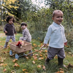 Sweet petit peuter broek Goof  ruit bruin