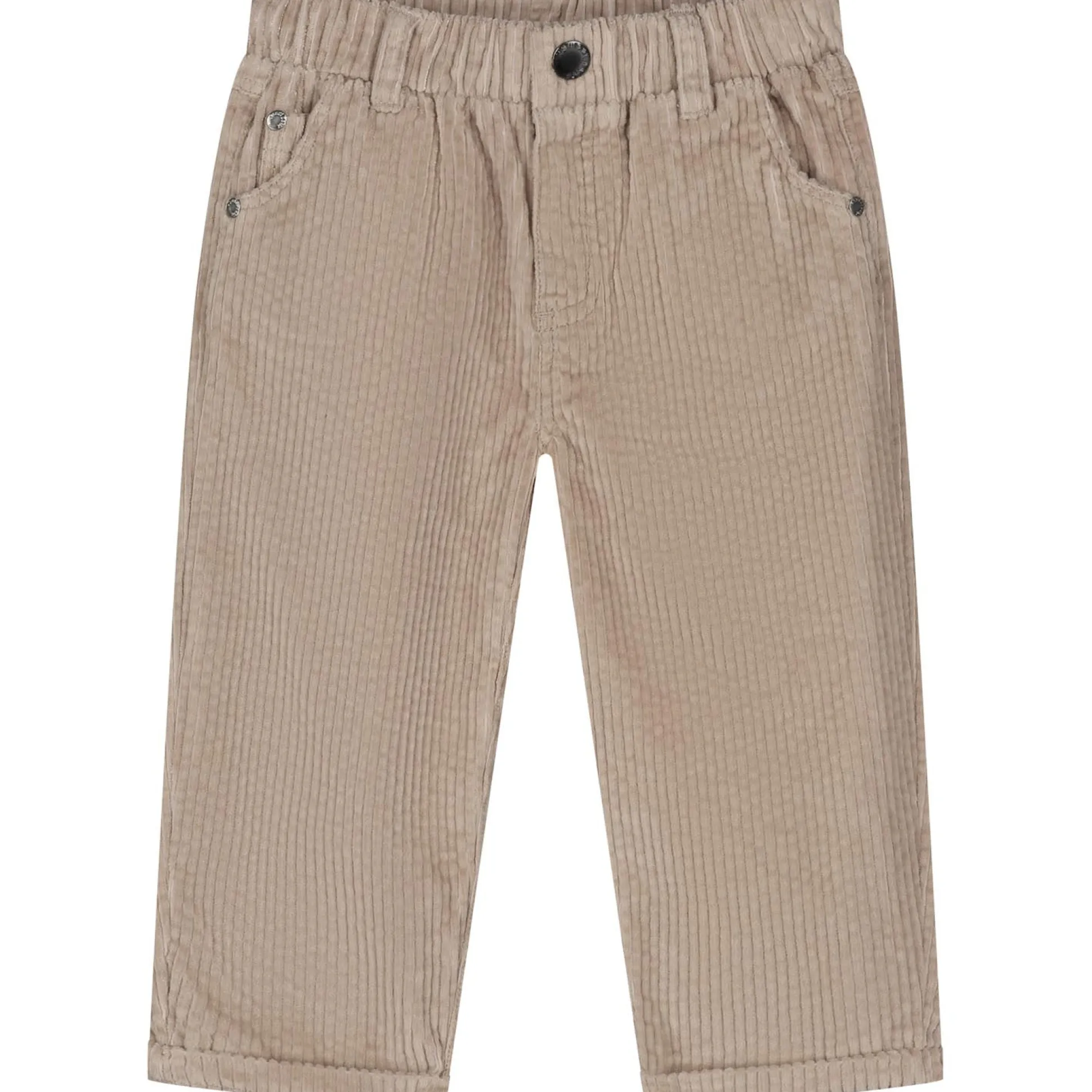 Sweet petit peuter broek Riv effen taupe