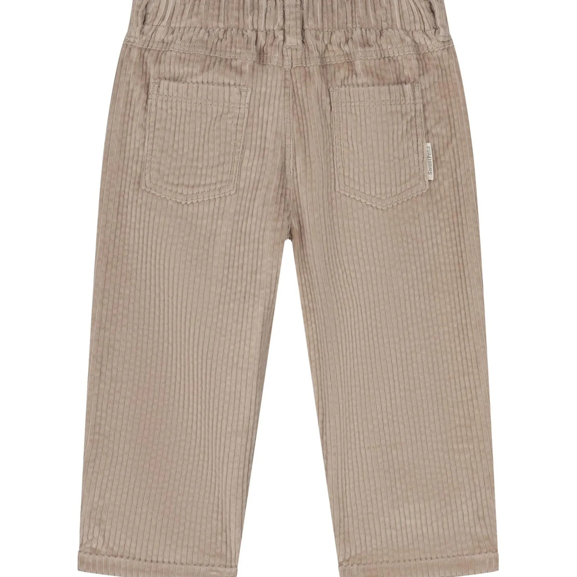 Sweet petit peuter broek Riv effen taupe