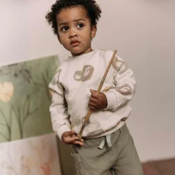 Sweet Petit peuter broek  effen groen