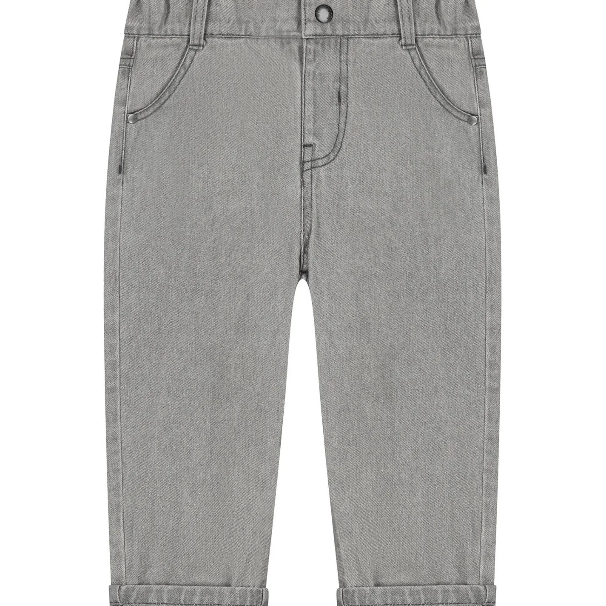 Sweet petit peuter broek Riv effen grijs