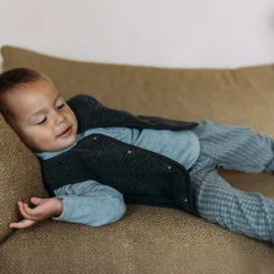 Sweet petit peuter broek Goof  ruit grijs