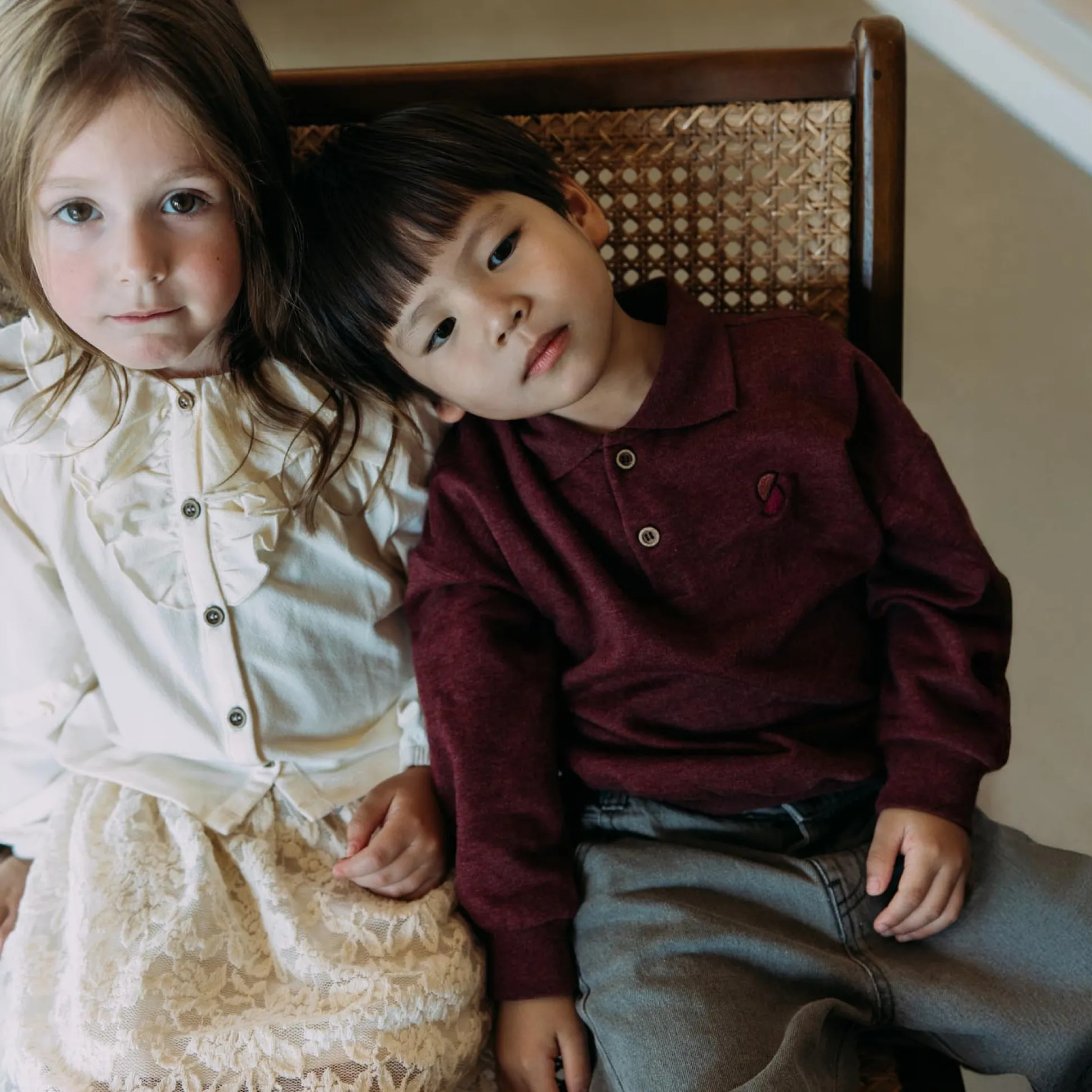 Sweet Petit peuter Rok Vikki bloemen wit