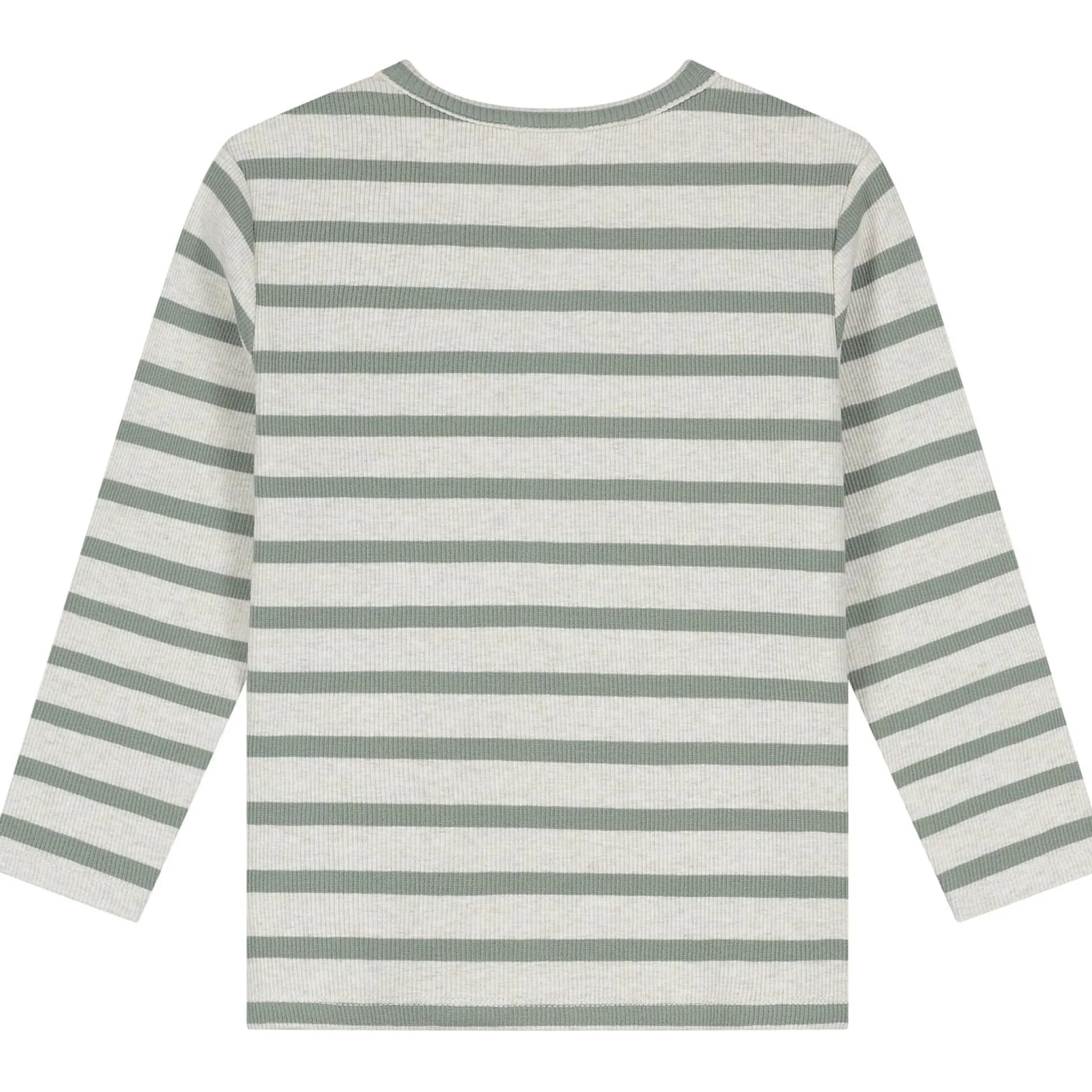 Sweet Petit peuter shirt lange mouwen strepen groen